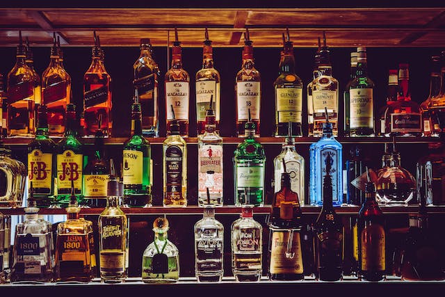 A glance at the bar